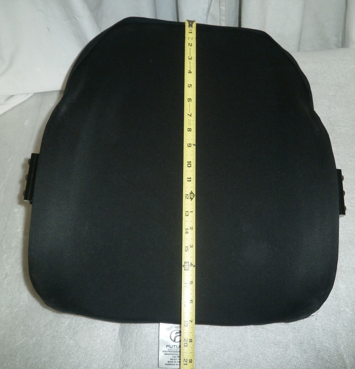 FUTURE PRISM TRUEFIT BACK CUSHION 06T-24601 SIZE 15X19" WITH ACCESSORIES