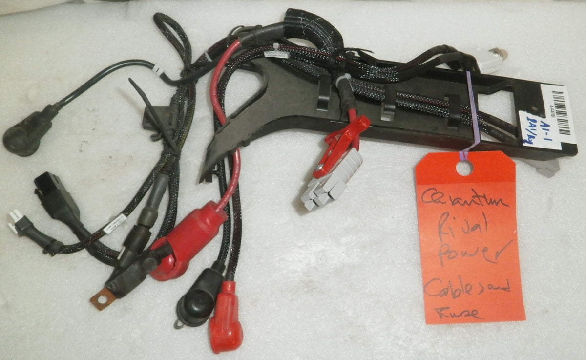 Quantum Rival Power Wheelchair Battery Cable / Frame Mount