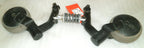 LOT OF TWO REAR CASTERS WHEELS ASSEMBLY W/ SUSPENSION SHOCK from QUANTUM Q6