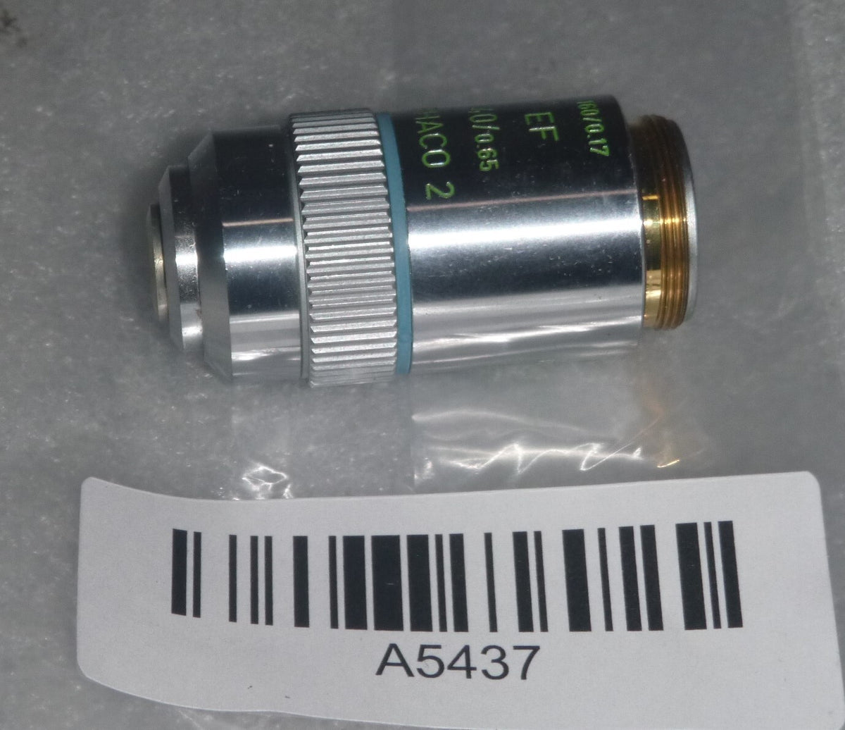 Leitz Wetzlar 519769 160/0.17 EF 40/0.65 Phaco 2 Microscope Objective Lens