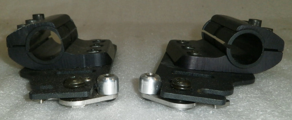 SET OF 2 Future Mobility WHEELCHAIR BACK SUPPORT BRACKET GOOD AS PICTURE