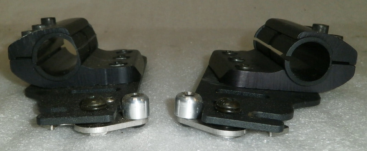 SET OF 2 Future Mobility WHEELCHAIR BACK SUPPORT BRACKET GOOD AS PICTURE
