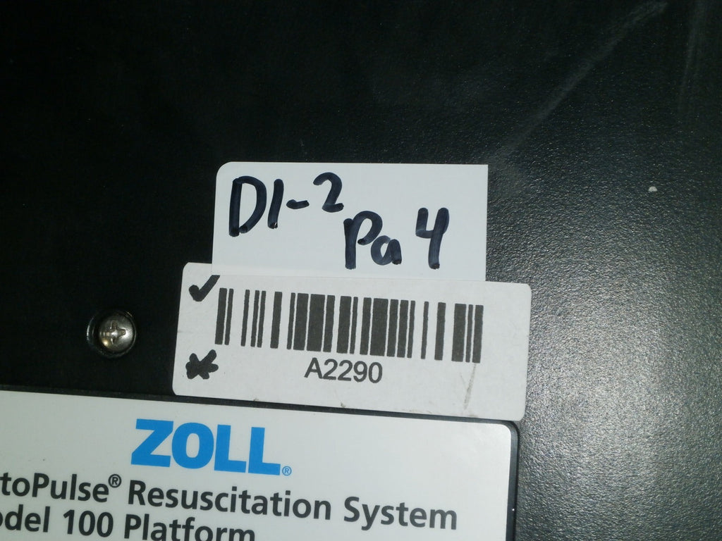 Zoll AutoPulse 100 Resuscitation System No Battery Included