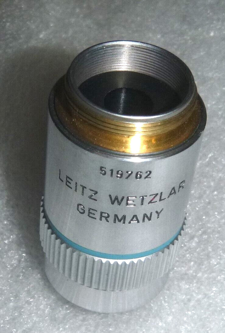 LEITZ WETZLAR GERMANY 519762 EF 40/0.65 160/0.17 MICROSCOPE OBJECTIVE