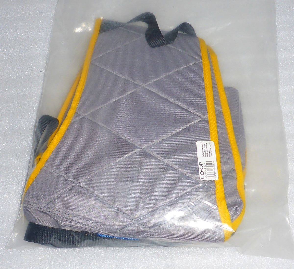 HOYER QUICKFIT PADDED PATIENT SLING LOOP STYLE OPEN BOX MEDIUM SIZE