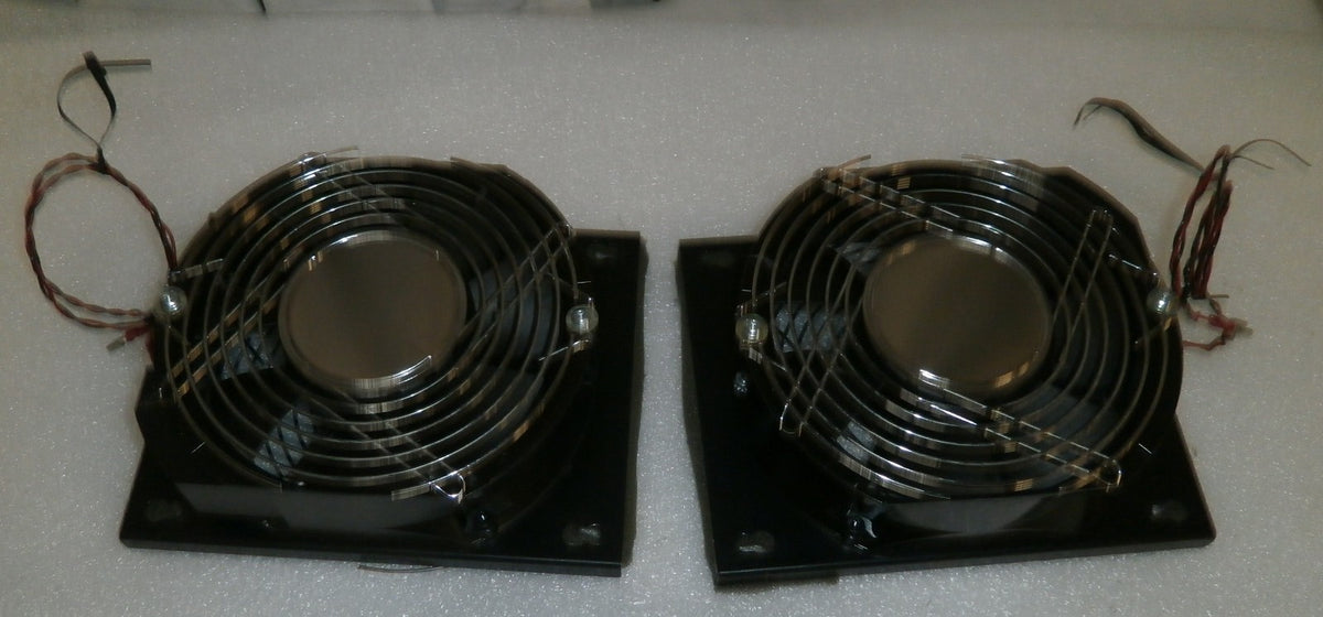 QUANTITY OF 2 VENTILATION FAN E6MPAPST 6424M 24VOLT V GOOD WORKING CONDITION