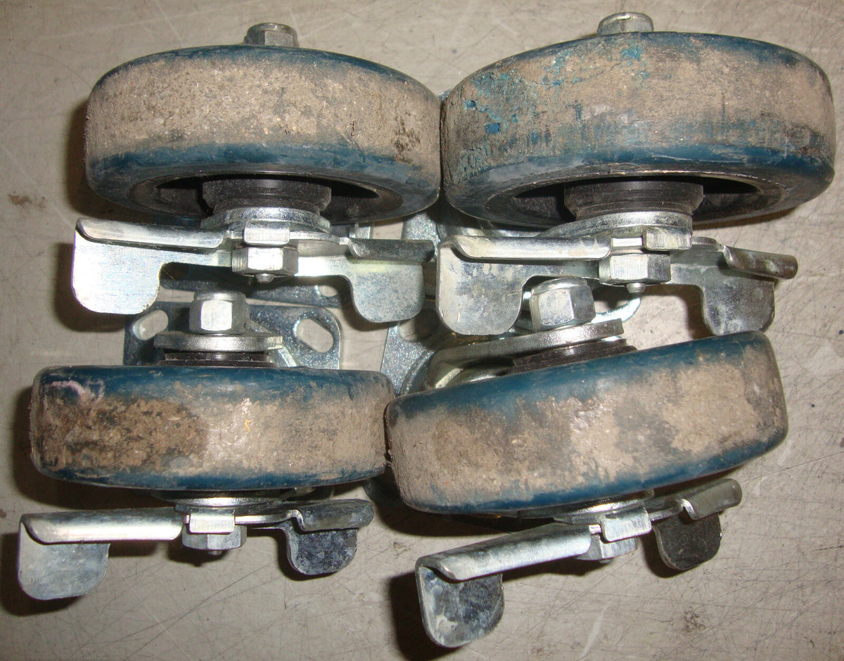 XL48 ULTRASONIC CLEANING SYSTEM CASTERS HEAVY DUTY
