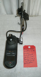 PERMOBIL R-NET JOYSTICK D51624-02 WITH SCREEN AND SWING AWAY ARMREST GOOD C