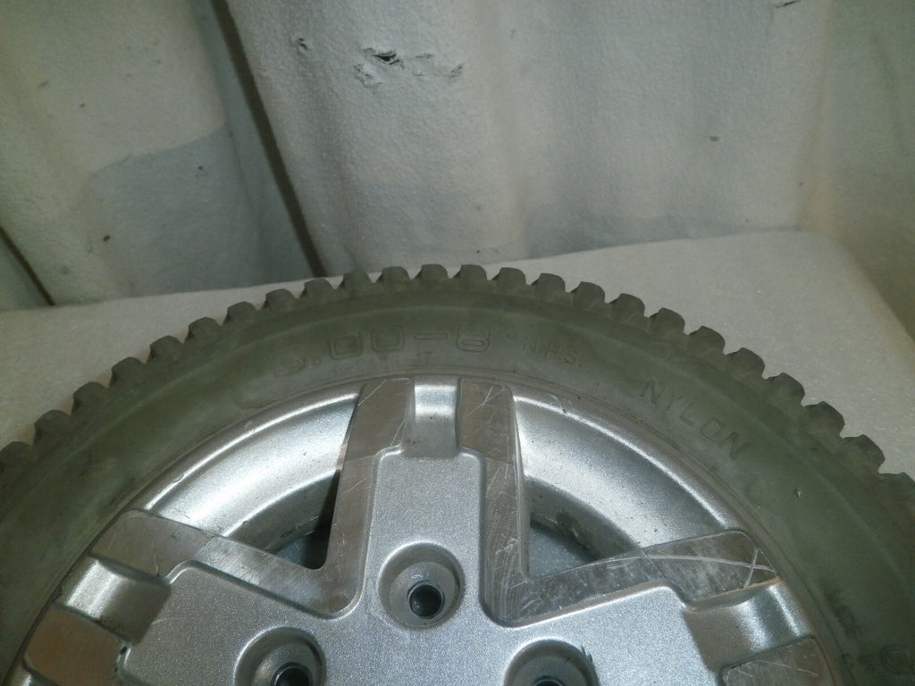 LOT OF 2 QUANTUM Q6 EDGE WHEELS 3.00-8 SOLID GOOD CONDITION