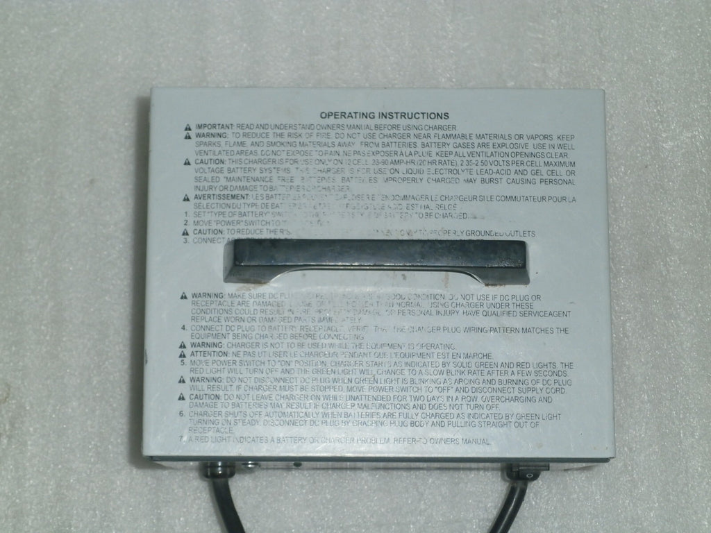 Lester Dual-Mode 24 Volt 8 A Automatic Timer 18330 Wheelchair Battery Charger