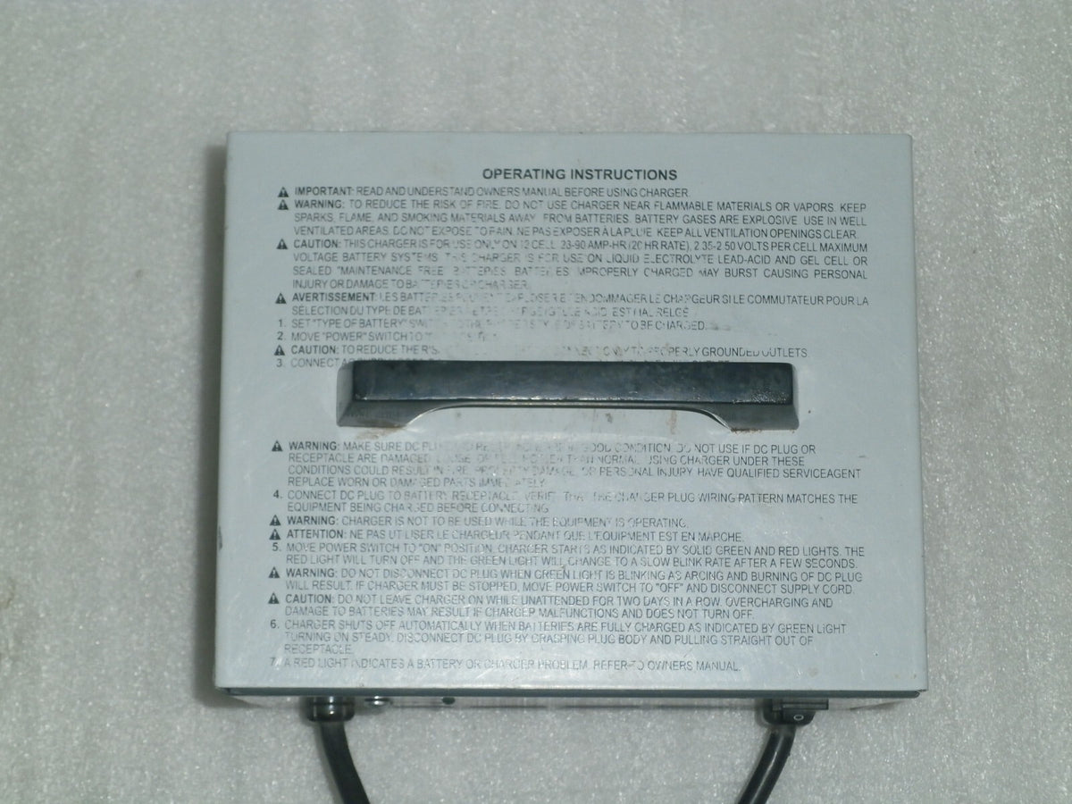 Lester Dual-Mode 24 Volt 8 A Automatic Timer 18330 Wheelchair Battery Charger