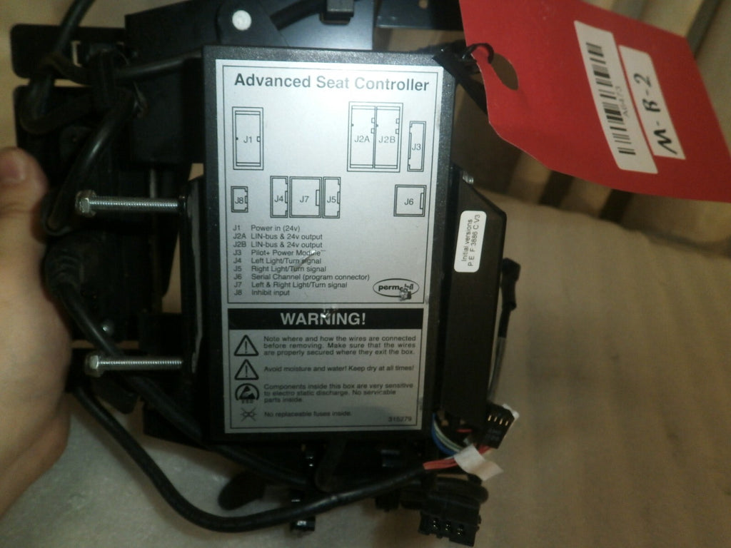 Permobil C300 RNet Advanced Seat Controller 315302 w/ Permobil 315930 & Switches