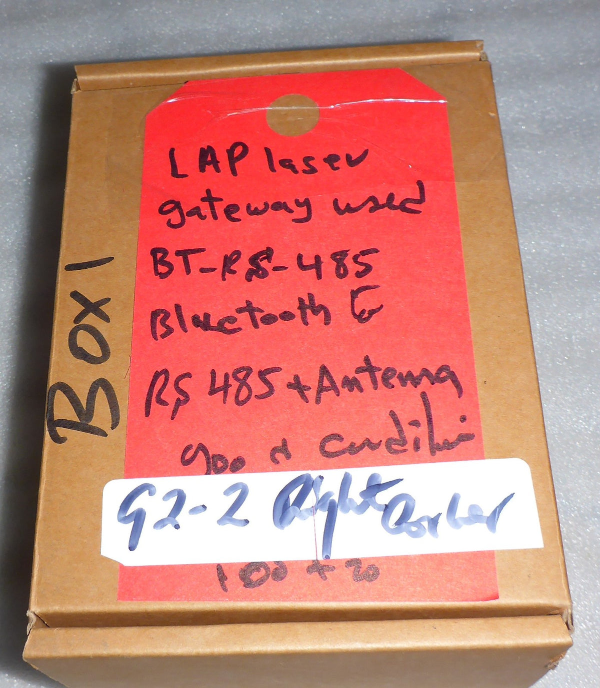 lap laser GATEWAY LAB BT-RS-485 BLUETOOTH TO RS485+ANTENNA good conditiON.