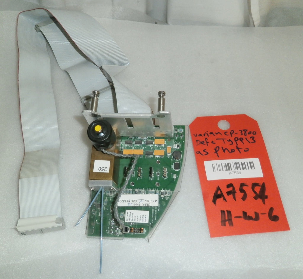 VARIAN CP-3800 DEFC TYPE 13 AND PARTS AS PHOTO