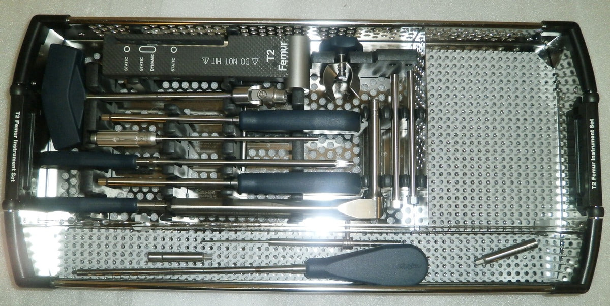 Stryker T2 Femur Instrument Set To be Used with T2 Basic Long