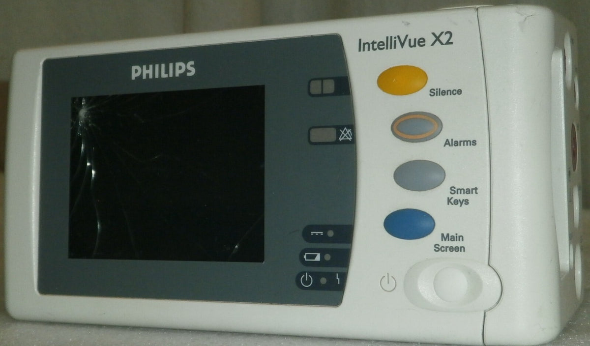 Philips IntelliVue Intelli Vue X2 Vital Sign Patient Monitor M3002A Rev K