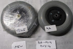 SET OF 2 PRIDE WHEELS WHLASMB1112 WHEEL ASSY CASTER 200 X 50, W608ZZ BEARING SLE