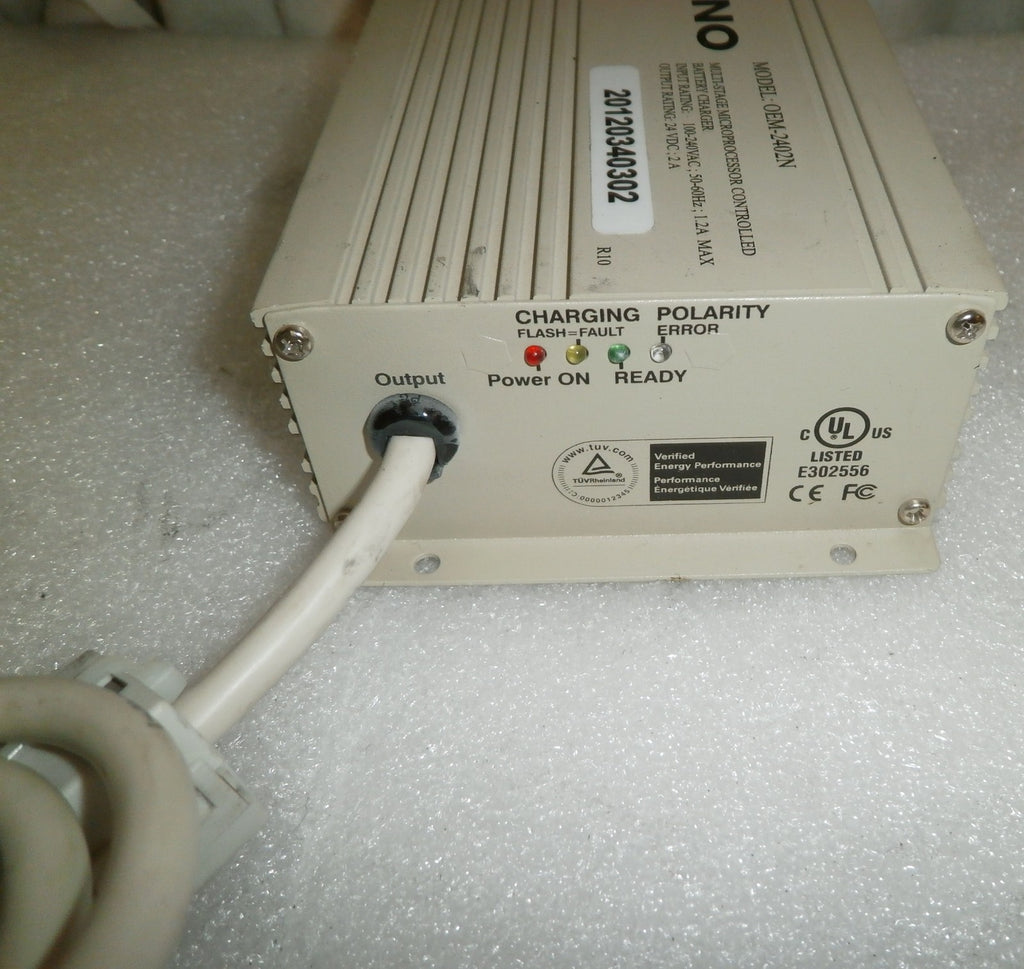 BRUNO STAIRLIFT CRE-2110 CHARGER OEM 2402 PERFECT CONDITION