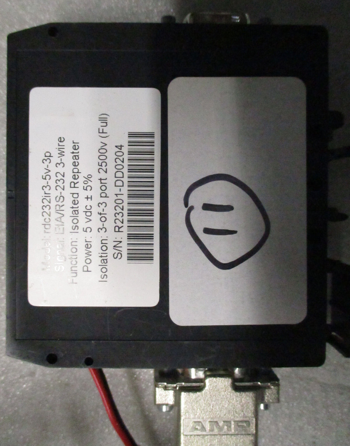 RS-232 rdc23ir3-5v-3p FROM DETECTION SYSTEM API PRISM AB APPLIED BIOSYSTEM