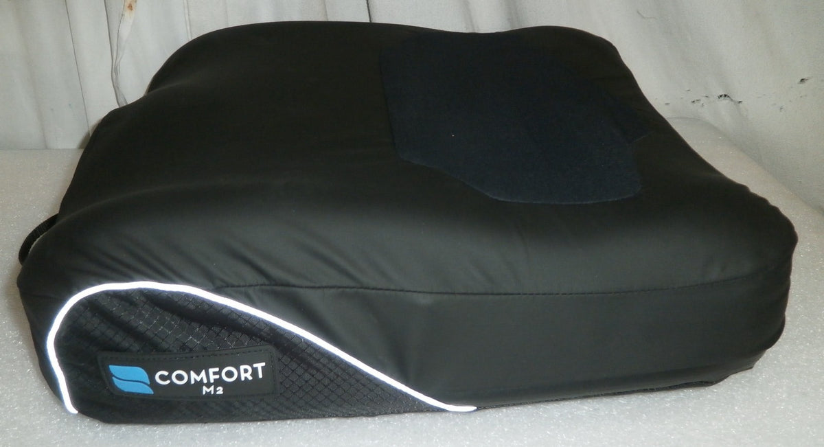 COMFORT M2 WHEELCHAIR CUSHION 18X18 INCH WITH COVER GOOD CONDITION