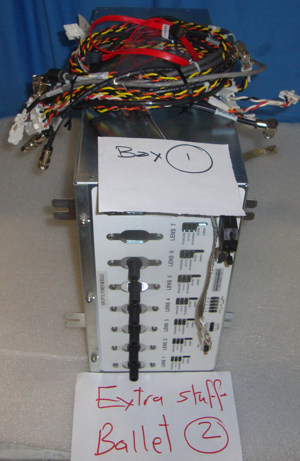 AB SCIEX TOF-TOF 5800 ION OPTIC POWER MODULE RSB10PNX3515 REV C3 WITH CABLE