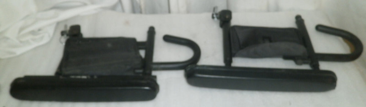 PAIR OF WHEELCHAIR ARM REST MOUNTS FOR QUANTUM Q6 EDGE
