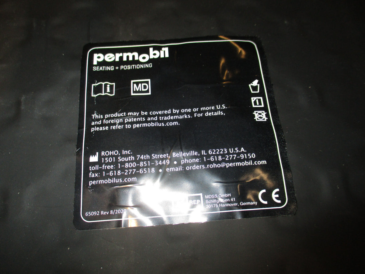 PERMOBIL WHEELCHAIR CUSHION 18.25X21.75X4.25 INCH MODEL 1R1012C perfectCONDITION