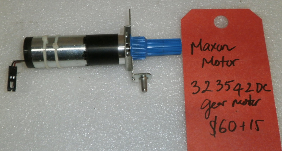 MAXON GEAR MOTOR 323542 DC GOOD CONDITION