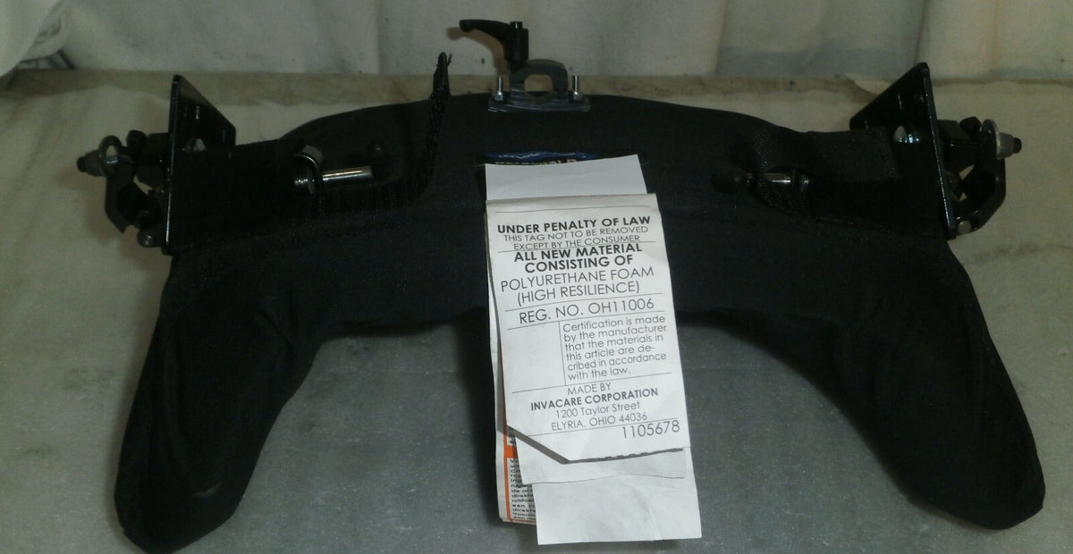 Invacare Personal Back Cushion TM 10 Size 16x18" W/ Accessories Good Condition