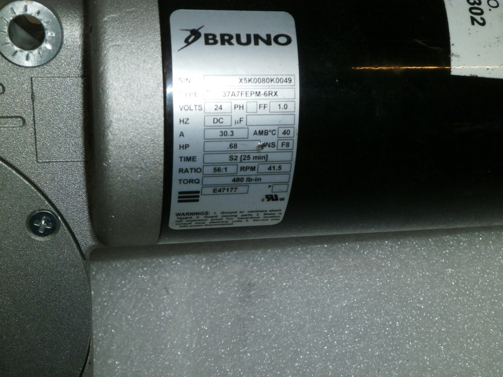 BRUNO STAIRLIFT 2020 CRE-2110 MOTOR WITH BOLTS VERY GOOD CONDITION