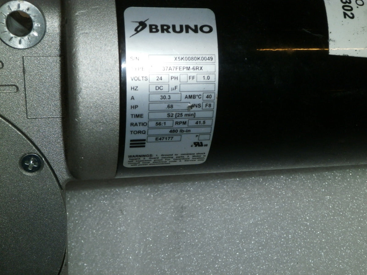 BRUNO STAIRLIFT 2020 CRE-2110 MOTOR WITH BOLTS VERY GOOD CONDITION