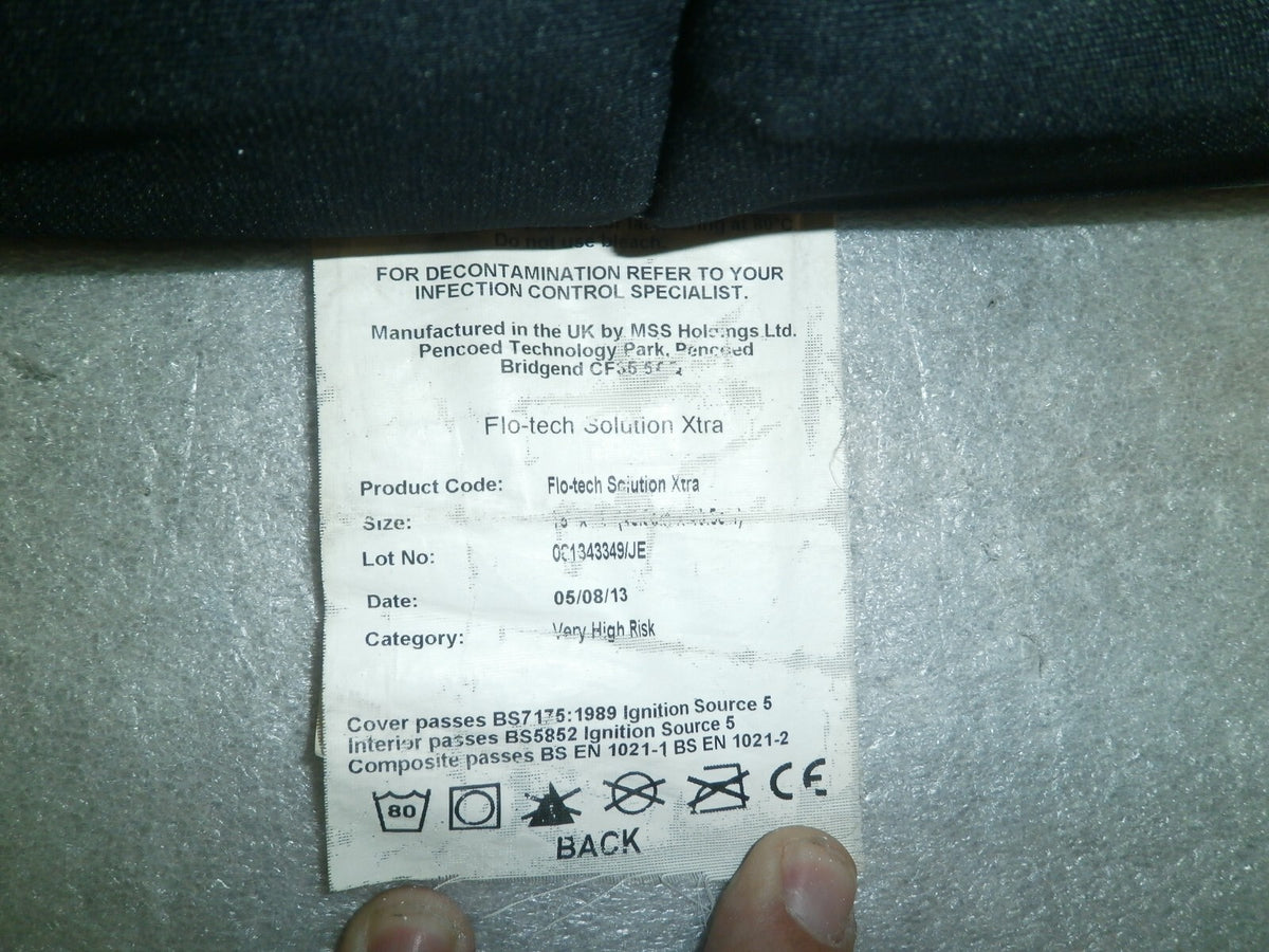 INVACARE MATRX FLO-TECH CUSHION CA38960 WA 16X16" POLYURETHANE FOAM WITH COVER