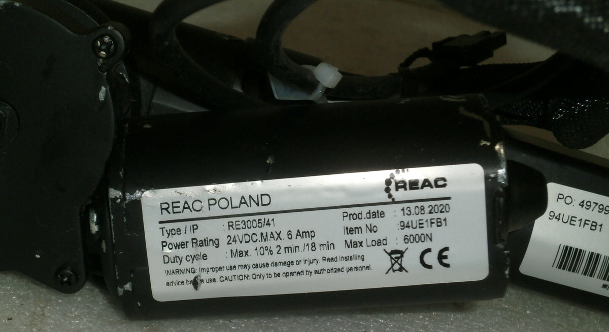 REC WHEELCHAIR ACTUATOR RE3005-41 USED GOOD CONDITION