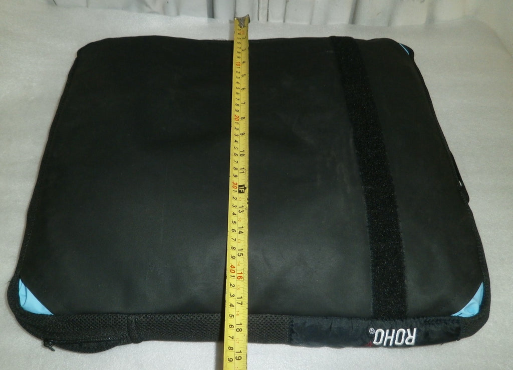 ROHO Wheelchair Seat Cushion Size 20x18.25" W/Cover Good Condition