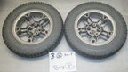 LOT OF 2 PRIMO POWERTRAX WHEEL 3.00-8 SOLID FAIR CONDITION