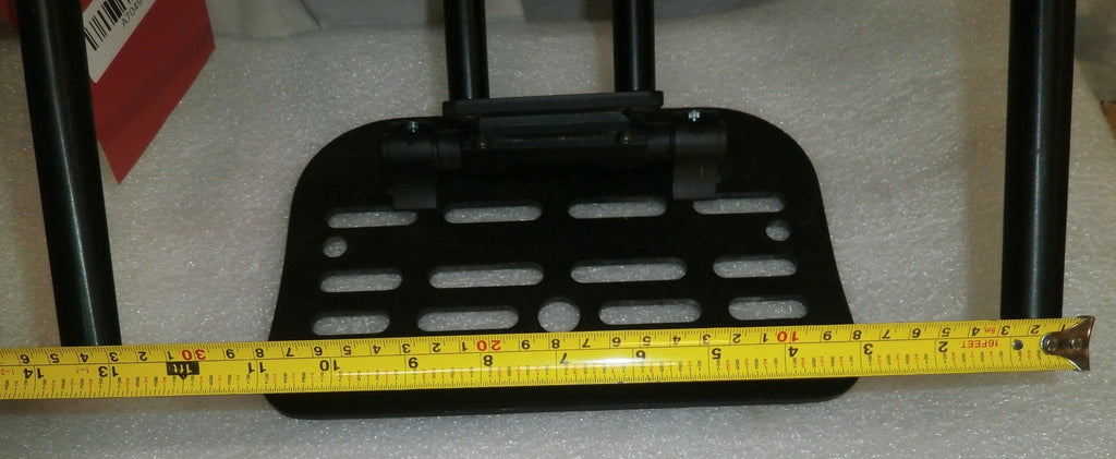 WHEELCHAIR FOOTREST DISTANCE BETWEEN PIPES 13 INCH DIAMETER OF PIPE