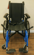 QUICKIE LX FOLDING WHEELCHAIR WITH SEAT WIDTH 13 INCH GOOD CONDITION