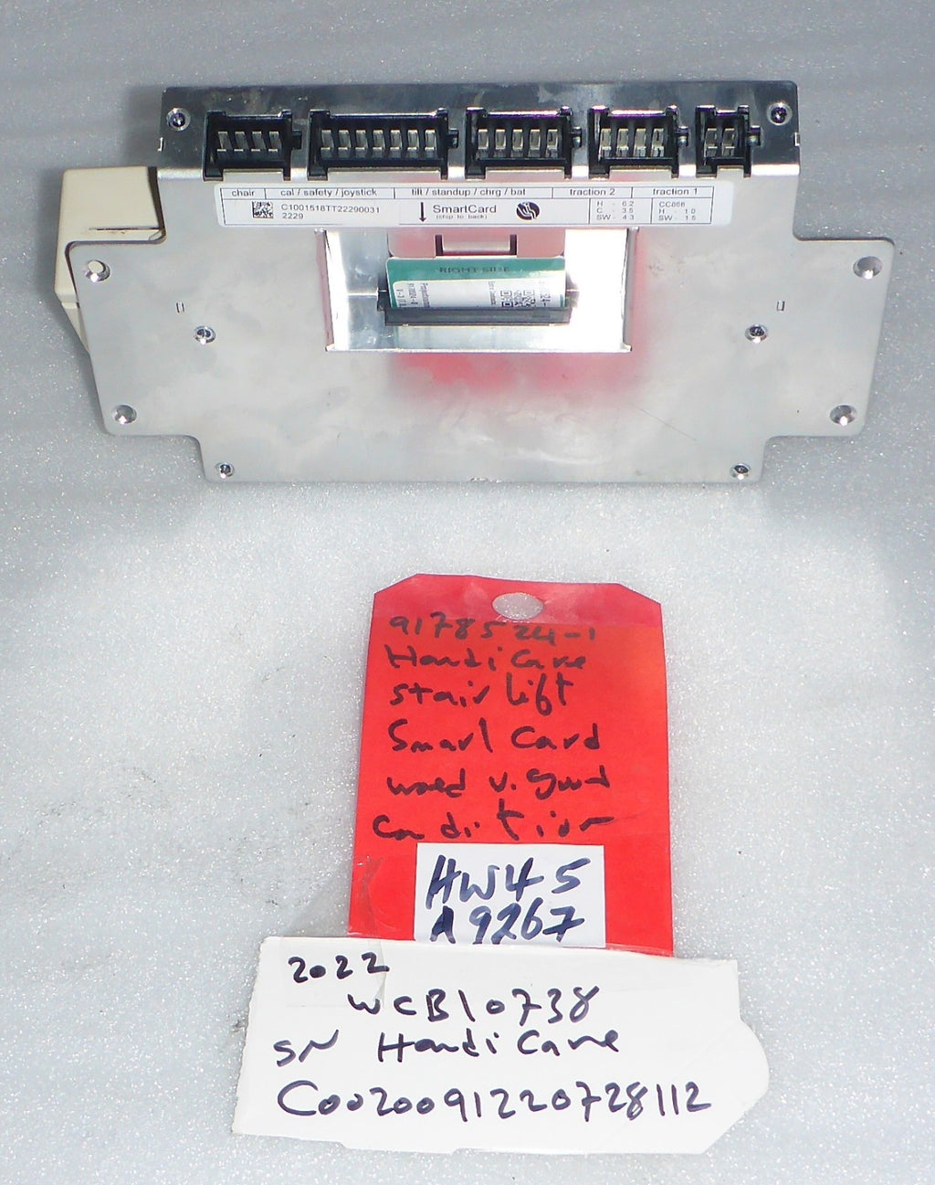 2022 HANDI CARE STAIR LIFT BOARD AND SMART CARD USED GOOD CONDITION