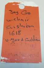 Jay Go Wheelchair Seat Cushion JGO1618 Size 16x18" W/Cover Good Condition