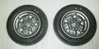 SET OF 2 POWER QUANTUM EDGE 2.0 WHEELCHAIR PRIMO POWERTRAX 3.00-8 VERY GOOD
