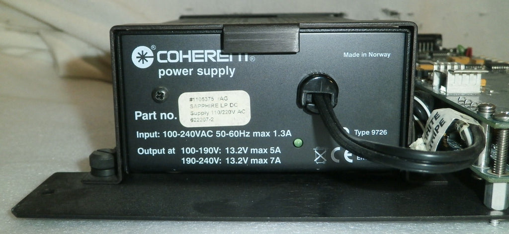 A7149 COHERENT POWER SUPPLY 1105375 AG WITH OPS BLUE CPU-1092548 MADE IN NARWAY