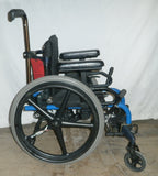 KI MOBILITY LITTLE WAVE CLIK WHEELCHAIR 10 INCH SEAT WIDTH, ADJUSTABLE HEIGHT
