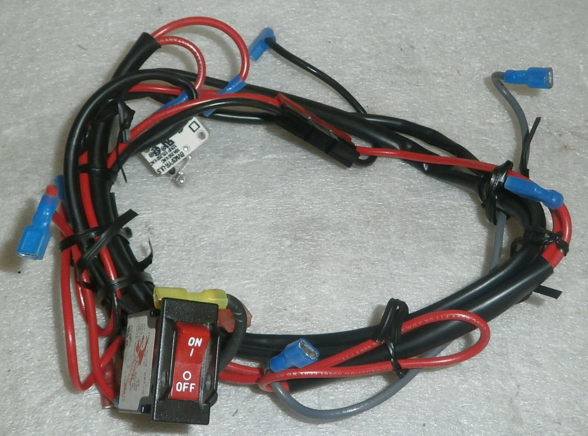 BRUNO SRE-3000/ SRE3050 MAIN SWITCH CABLES W/ POWER SWITCH KEYS & PUSH BUTTON