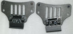 SET OF 2 WHEELCHAIR BACK SUPPORT BRACKET GOOD AS PICTURE