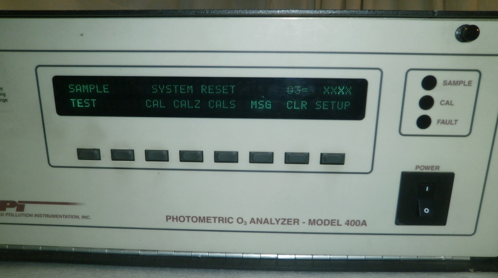 Teledyne (API) 400A Photometric O3 Analyzer Model 400A