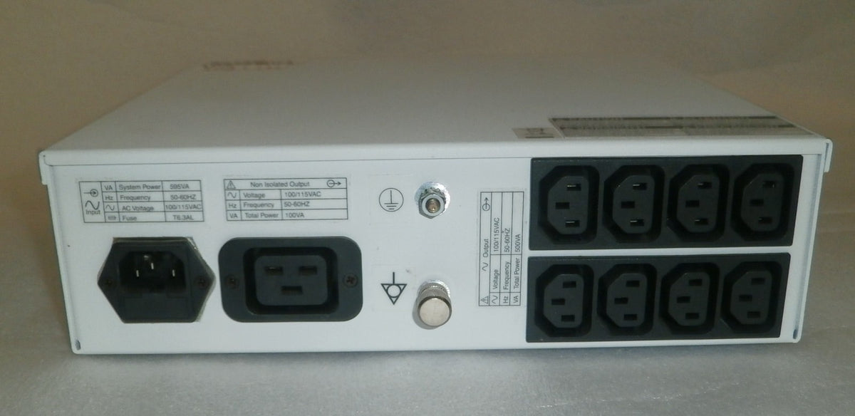 Natus Nicolet Carefusion 642-603100 500VA ISOBOX 115V, 8X, 1X