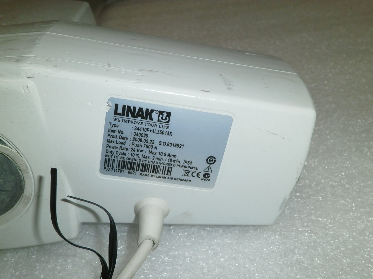 LINAK 34410F-4L35014X ACTUATOR FROM ARJO MAXI 500 FLOOR LIFT GOOD CONDITION