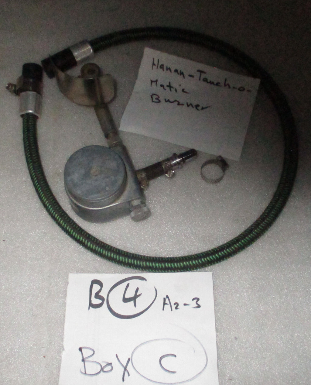 HANAN-TOUCH-O-MATIC BURNER USED AS PHOTO