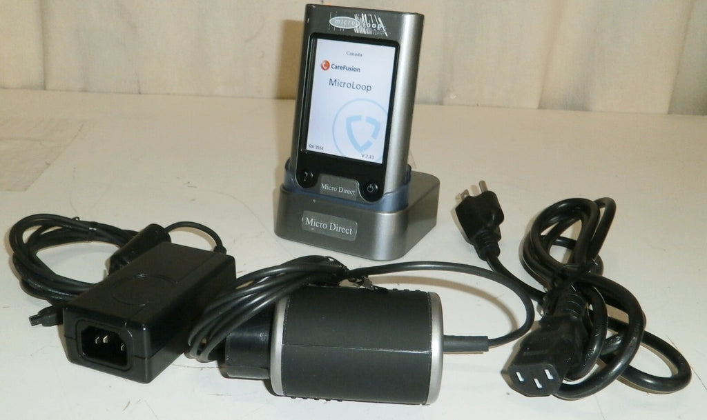 Carefusion Viasys Vyaire Microloop Spirometer ML3535 w/ Adapter & Accessories