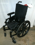 MOTION COMPOSITE MANUAL FOLD WHEELCHAIR 2021 14 IN SEAT WIDTH, ADJUSTABLE HEIGHT